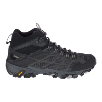 【MERRELL】MOAB FST 2 MID GORE-TEX☆中筒防水戶外健行鞋 黑 女(ML599534)