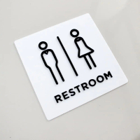 Sign Board Akrilik Timbul | Toilet Sign | Acrylic Sign