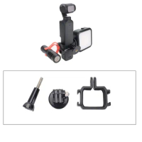 3in1 Gimbal Adapter Clip Expand Cold Boots Frame Mounts Backpack Clip Tripod Selfie Stick Holder for DJI Osmo Pocket 3 Camera