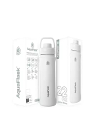 Aquaflask 22oz Arctic White New Sports Lid Bottle Wide Mouth Vacuum Insulated Stainless Steel Drinki
