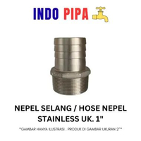 NEPEL SELANG/HOSE NEPEL STAINLESS UK. 1"