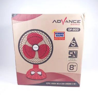 Advance Kipas DF803 Spiderman 2in1 Kipas Angin Meja Dinding Fan 8inch SNI Angin Kencang
