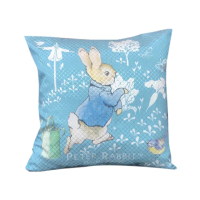 【PETER RABBIT 比得兔】田園趣抱枕-2色可選