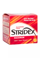 Stridex Stridex 無酒精水楊酸棉片 (抗痘/去黑頭粉刺) 55片 (紅)