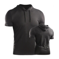 Quick Dry Long Sleeve Compression Top Gym Tshirt Men's Running Shirt Jogging Sports Tracksuit Tights Hoodies Cycling Jerseys
