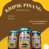 keripik pisang coklat Banana Crazy - renyah & manisnya pas  Kripik Crispy Makanan