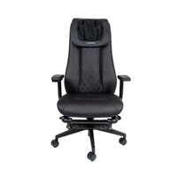 เก้าอี้นวดสำนักงาน Q8 สีดำ