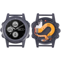 LCD Screen for Garmin Fenix 5S Plus and Digitizer Full Assembly with Frame (Sapphire Version)