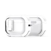 【HH】AirPods Pro 2/1 自動彈蓋磁扣晶透防摔保護殼-白(HPC-EPSAPAPP2-CCW)