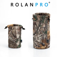 ROLANPRO lens bag storage bag liner bag For Canon Nikon Sony Sigma Tamron Olympus Fujifilm Lens DSLR