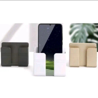 Holder hp tempel dinding putih hitam Plastic Garansi Produsen Phone Holders & Mounts