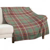 Murphy Tartan Throw Blanket Bed linens Plaid on the sofa Blankets