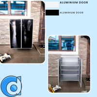 Aluminium Cabinet Shoes 3G Door Acp Furniture Furniture