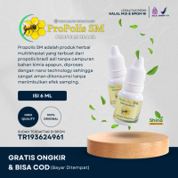 Propolis SM Brazilian 100% Asli Salep Untuk Gatal Kutil Benjolan Keloid Daging Tumbuh Daging Jadi Pe