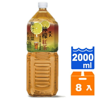 悅氏 檸檬紅茶 2000ml (8入)/箱【康鄰超市】