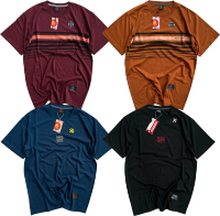 Paket 4 Pcs Kaos Kombinasi STRIP Warna Acak Distro Dewasa Ready SIZE M L XL XXL XXXL Casual Katun Ny