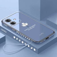 Case Maple FOR Oppo A3X / A3 NFC Softcase Plating Luxury