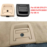 Car Trunk Tail Cover Bottom Plate Mat Floor Carpet Handle Auto Accessories For BMW E70 X5 E71 X6 2006-2013 51476958161