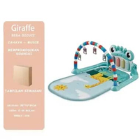 LC - Tiny Treasures Mart Piano kaki bayi 0-36 Bulan Bayi Gym Playgym Mainan Bayi Rattle Playmate Mus