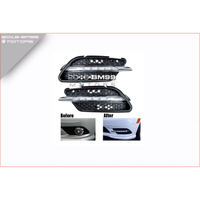 Mercedes Benz 賓士 07-09 W204 C300 AMG 前保桿霧燈改日型燈 一字型 LED 款