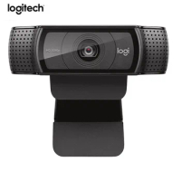 Logitech C920 HD 1080P Pro Webcam Widescreen Video Calling Recording 15MP Camera