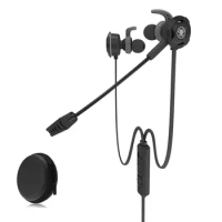 PLEXTONE G30 In-ear Earphones Bass Noise Cancelling Stereo Gaming Earbuffs Headset with Mic for PC Computer Tablet Notenook