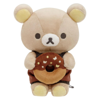 【San-X】拉拉熊 懶懶熊 HOME CAFE系列 造型絨毛娃娃 甜甜圈 拉拉熊