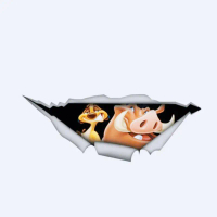 สติ๊กเกอร์ติดรถขนยาว, สติ๊กเกอร์ติดรถสัตว์เลี้ยง Timon และ Pumba, อุปกรณ์ภายนอกรถยนต์และรถจักรยานยนต