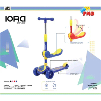 SCOOTER SEKUTER SKUTER ANAK PMB IORA ST05 ADA DUDUKAN