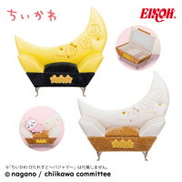 🇯🇵吼皮玩具🇯🇵 吉伊卡哇 小八貓 兔兔 月亮沙發 珠寶盒 黃色款 首飾 飾品 收納盒 烏薩奇 Chiikawa 景品