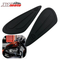 Retro Motorcycle Cafe Racer Gas Fuel tank Rubber Sticker Protector Sheath Knee Tank pad for BMW R18 2021