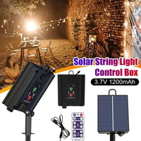 Solar String Light Control Kit 3.7 V 1200mAh Panel Surya Lampu Outdoor / String Light / Lampu Taman