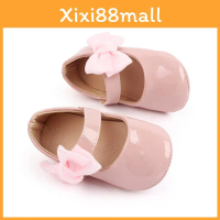 Babyshoes Girl Pu Material Princess Style First Walk Shoes With Breathable Design