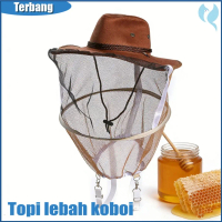 Topi Lebah Jaring Termurah Peternakan Budidaya Memancing Nyamuk Serangga - Topi Mancing Anti Lebah