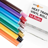 HTVRONT 10inX6ft/25x180cm 3D Puff Heat Transfer Vinyl Roll for Cricut DIY  T-shirt Printing Craft Easy to Cut Iron on HTV Film - AliExpress