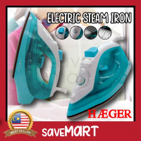 [1 YEAR WARRANTY] HAEGER HG-1209B Electric Steam Iron 1250W/Seterika Stim HAEGER