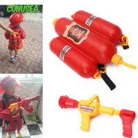 Children Fireman's Backpack Water Gun Pistol Water Guns Beach Outdoor Games Toy Extinguisher Soaker Toys for Boy Girls Kids Gift