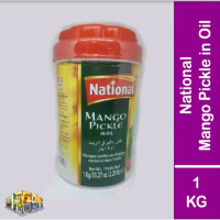 National Mango Pickle 1 KG Pack. and 500g