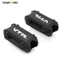 FOR HONDA VTR1000 VTR1000F/FV VTR 1000R Motorcycle 25mm Rcing Engine Crash bar Protection Bumper Decorative Guard Block VTR 1000