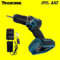 DDF487 Cordless Driver Drill 18V LXT Brushless Motor Electric Screwdriver Power Tool Suitable for Makita 18V battery Lithium