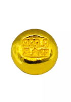 LITZ [ Include Bottle ] LITZ 999.9 (24K) Gold Beads / Gold Beans -  999.9 足金 小金豆 EPC1161 (1g)