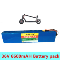 100% 36V 6600mAh Scooter Battery Pack For Xiaomi Mijia M365, Electric Scooter accessories, BMS Board For Xiaomi M365