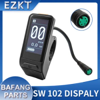BAFANG SW102 Mini Ebike Display Waterproof Speed Controller For Bafang BBS01 BBS02 BBSHD Mid Motor EBike Conversion Kit