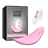 Wearable Panty Vibrator with Wireless Remote Control Panties Vibrating Waterproof Invisible Clitoral Stimulator Drop Shipping