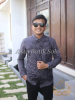 Batik Premium DEWANANDA Kemeja Batik Pria Lengan Panjang, Modern, Full Furing, Slimfit