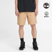 【Timberland】男款淺小麥色 TimberCHILL™ 透氣科技抗UV短褲(A6V9AEH3)