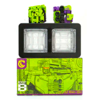 New Transformation Toys Robot Lucky Cat Micro Cosmos MC-02 Riki-Oh Devastator B set Action figure toy in stock