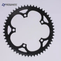 Prowheel Bike Round Chainring 130BCD 52T 53T Narrow Wide Chainring Single Chainring for 9/10/11/12 Speed MTB E-Bike