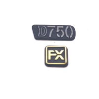 NEW For Nikon D750 SLR FX and D750 front logo repair parts