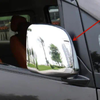 For Nissan NV200 2010-2018 High-quality ABS Chrome rearview mirror cover anti-Rub protection decoration car accessories